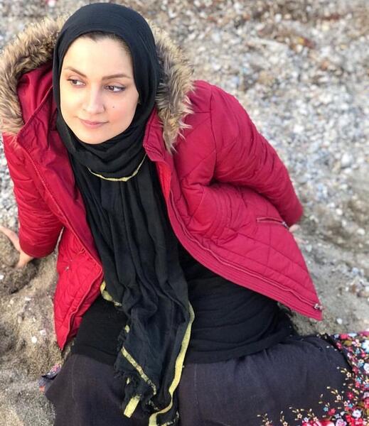 عکسهای آزاده آل ایوب وهمسرش
