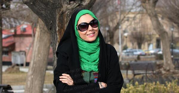 عکس آزاده مجری