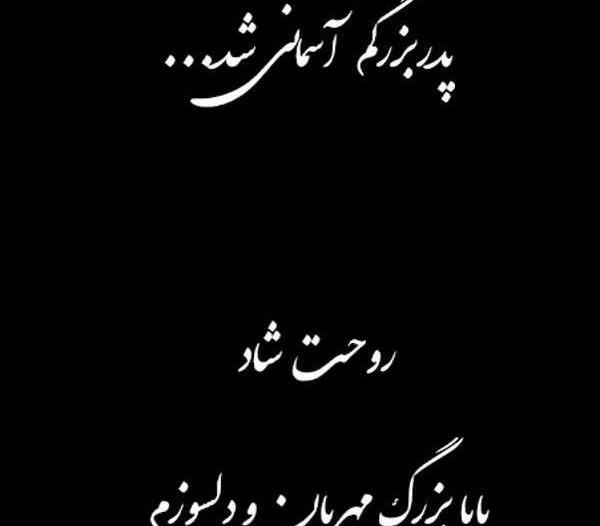 عکس بابابزرگ روحت شاد