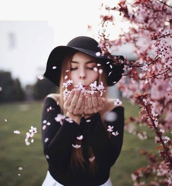 ژست عکس بهاره