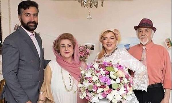 عکس عروسی بهاره رهنما با همسر جدیدش