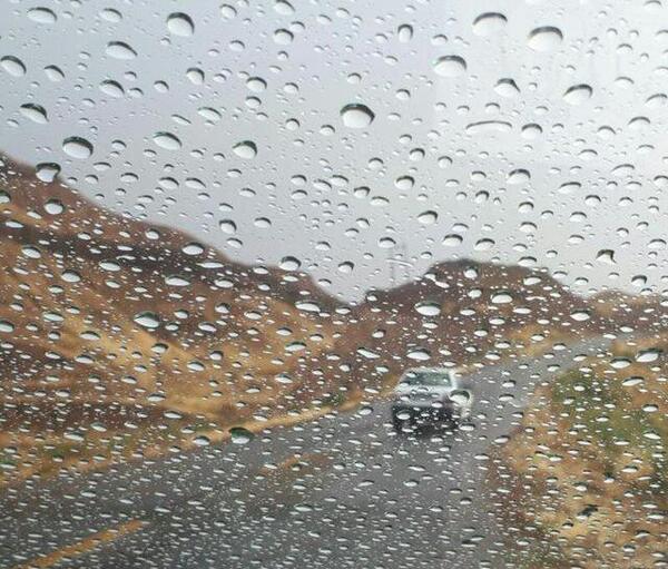 عکس باران قزوین