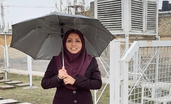 عکس باران قزوین