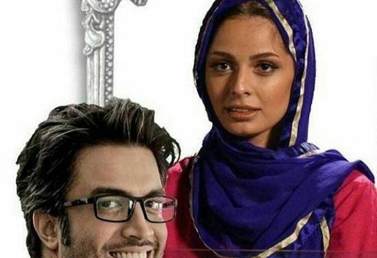 عکس بنیامین بهادری و همسرش در فیلم سلام بمبئی