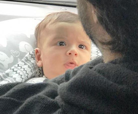 عکس پسر بنیامین بهادری