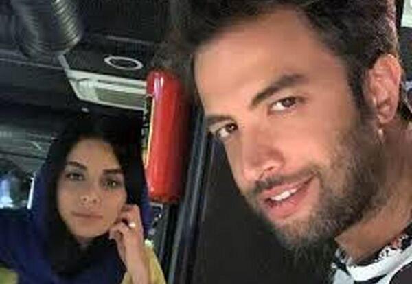 عکس زن قبلی بنیامین بهادری