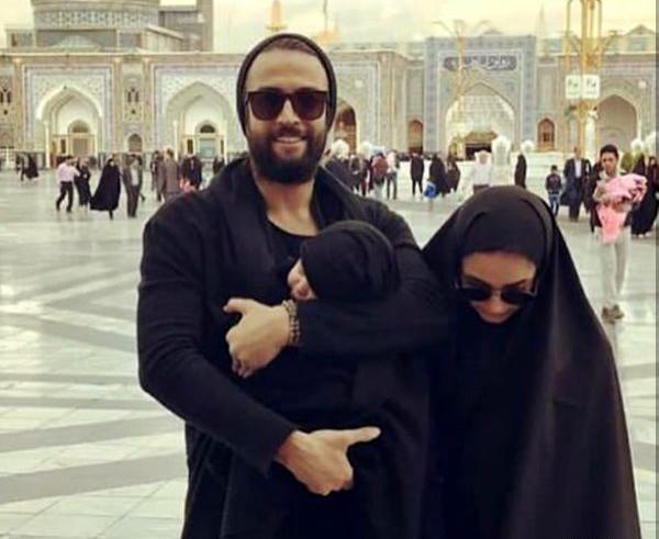 عکسهای بنیامین وهمسرش