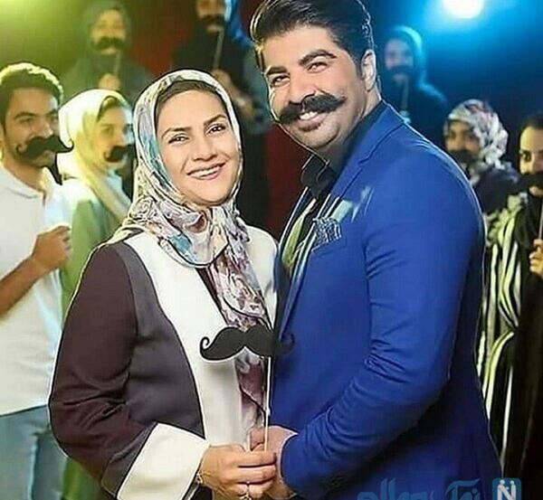 عکس بهنام بانی و مادرش