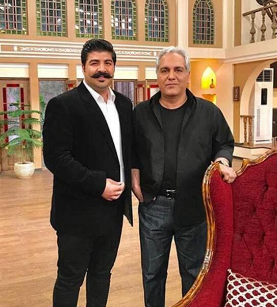 عکس بهنام بانی و مادرش