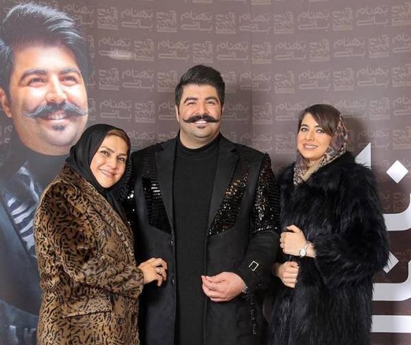 عکس بهنام بانی و مادرش