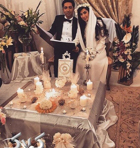 عکس علی پارسا و همسرش