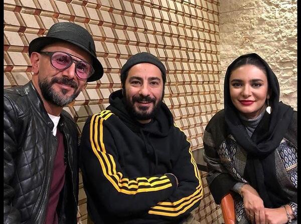 عکس پوریا پورسرخ در چشم و گوش بسته
