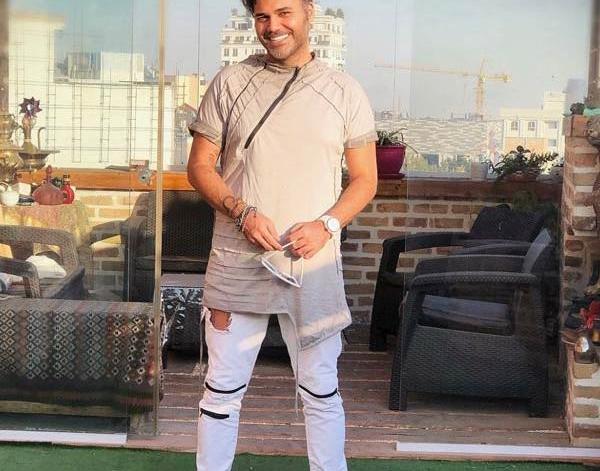 عکس پوریا حیدری و دوست دخترش