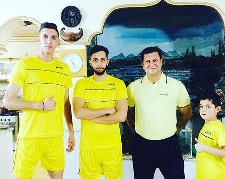 عکس پوریا یلی والیبالیست