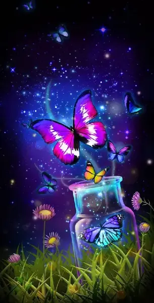 عکس پروانه فانتزی