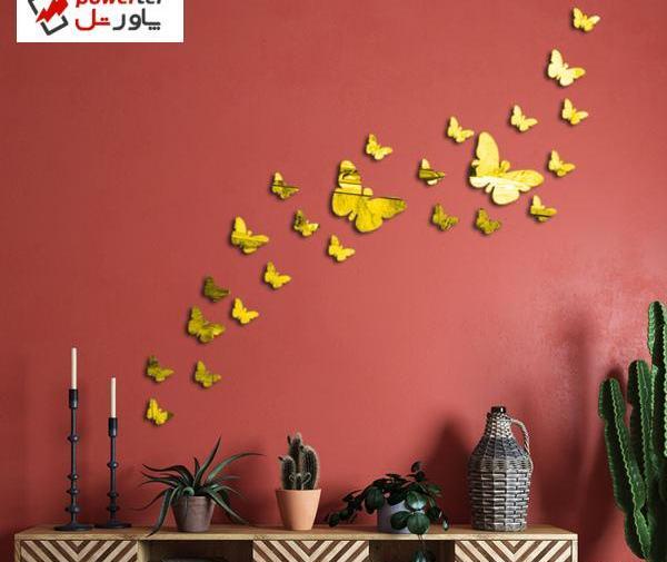 عکس پروانه پشت تلویزیون