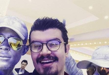 عکس پیمان طالبی و همسر