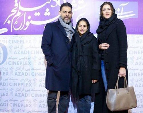 عکس پیمان معادی و دخترش