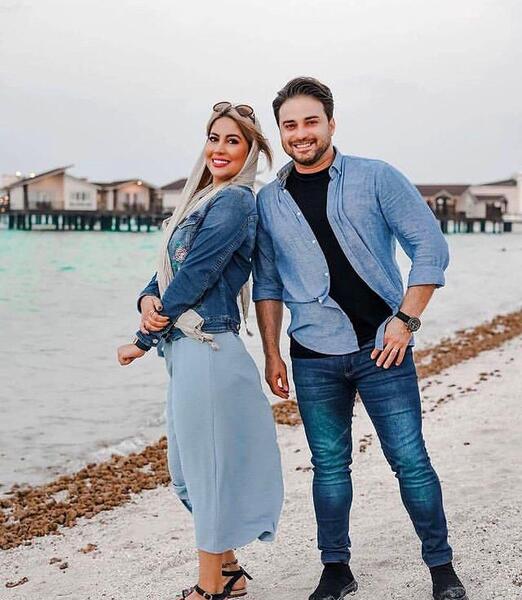 عکس پریا زن بابک جهانبخش