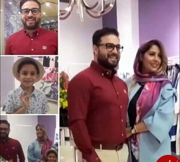 عکس پریا و همسرش