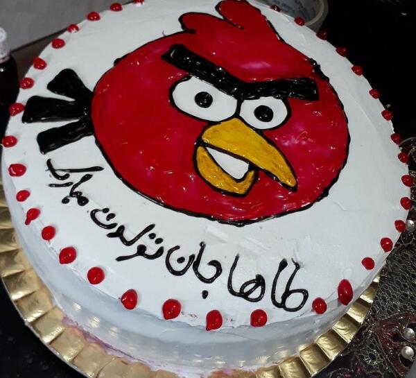 عکس کیک پسرم تولدت مبارک