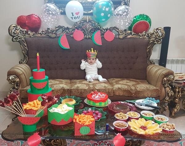 عکس یلدا پسرم