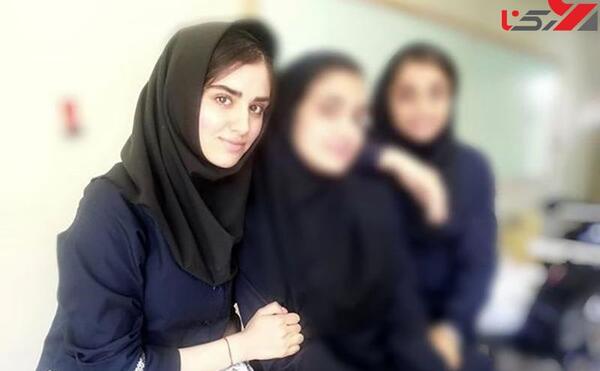 عکس هانیه غلامی در دانشگاه