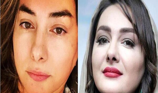 عکس بدون گریم هانیه توسلی