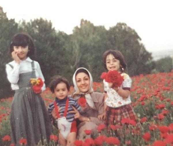 عکس بچه گی هانیه توسلی