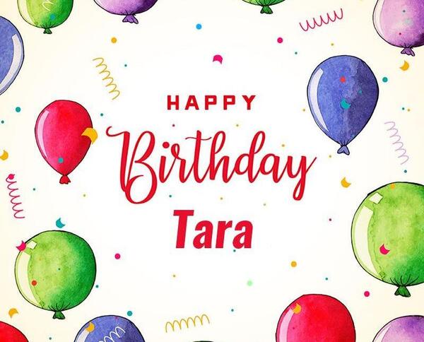عکس تارا جون تولدت مبارک