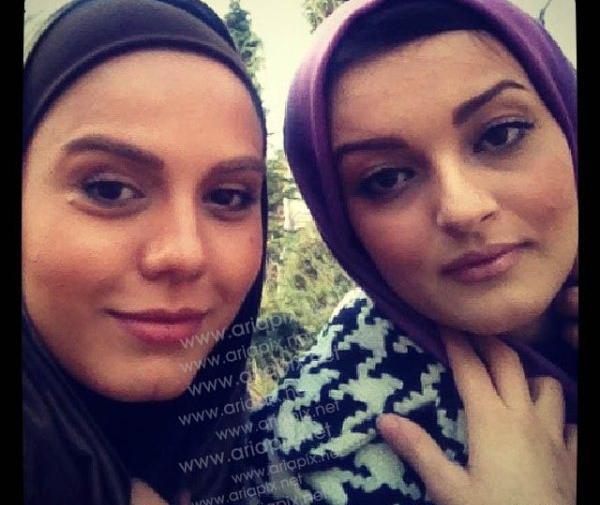 عکس مبینا آتشی و همسرش