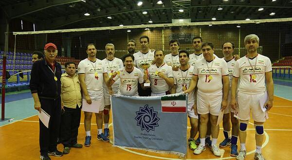 عکس جواد شاه حسینی والیبال