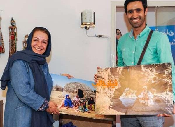 عکس جواد قارایی با همسرش