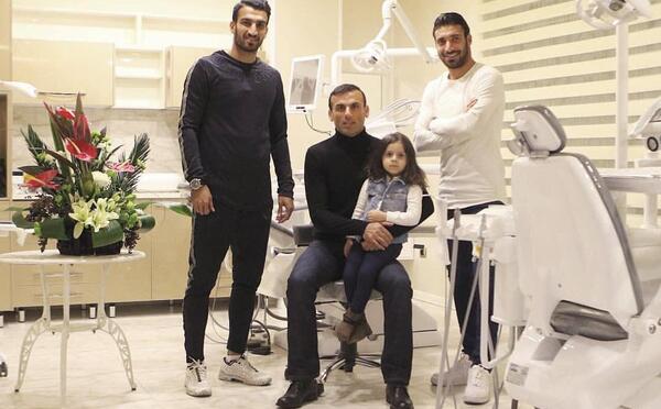 عکس جلال حسینی و همسرش