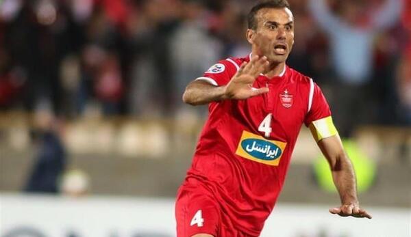 عکس جلال حسینی بازیکن پرسپولیس