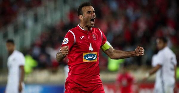 عکس جلال حسینی بازیکن پرسپولیس