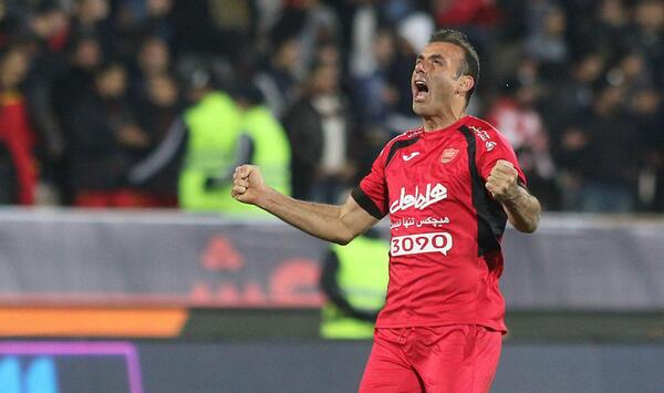 عکس جلال حسینی بازیکن پرسپولیس