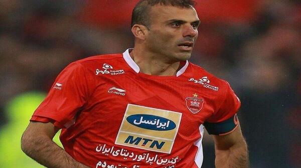 عکس جلال حسینی بازیکن پرسپولیس