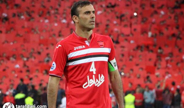 عکس جلال حسینی بازیکن پرسپولیس
