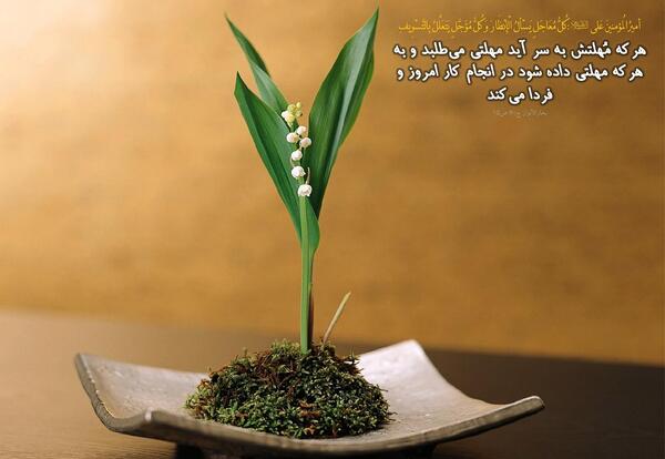 عکس پروفایل حدیث آموزنده