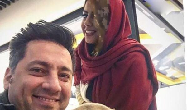 عکس حمید خندان وهمسرش