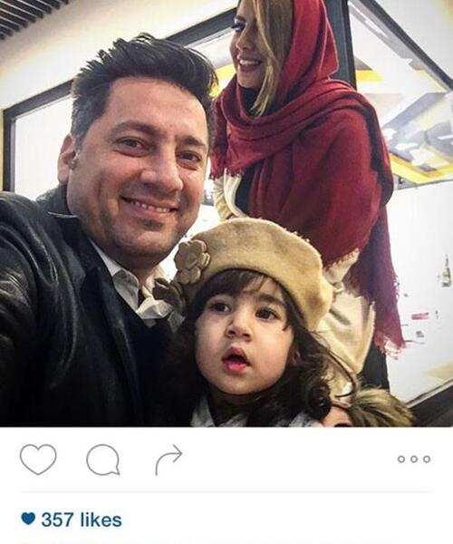 عکس حمید خندان وهمسرش
