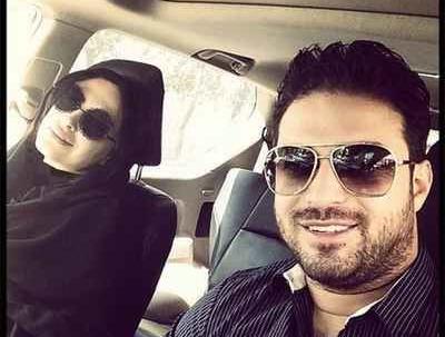 عکس حمید خندان وهمسرش