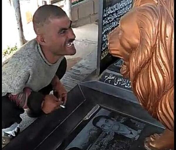 عکس حمید شهبازی در مسجدسلیمان