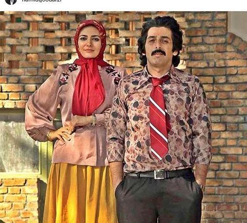 عکس حمید گودرزی در سریال دلدادگان