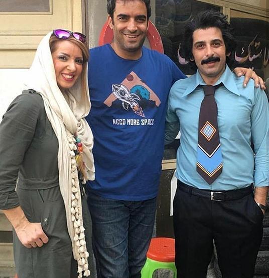 عکس حمید گودرزی در سریال دلدادگان