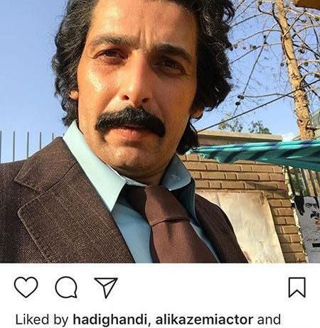 عکس حمید گودرزی در سریال دلدادگان