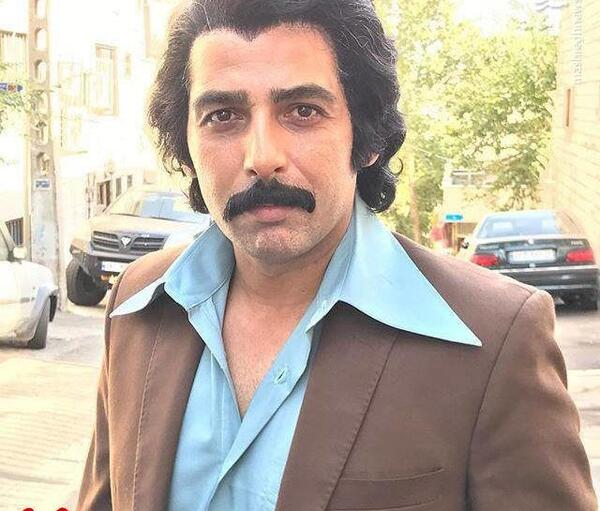 عکس حمید گودرزی در سریال دلدادگان