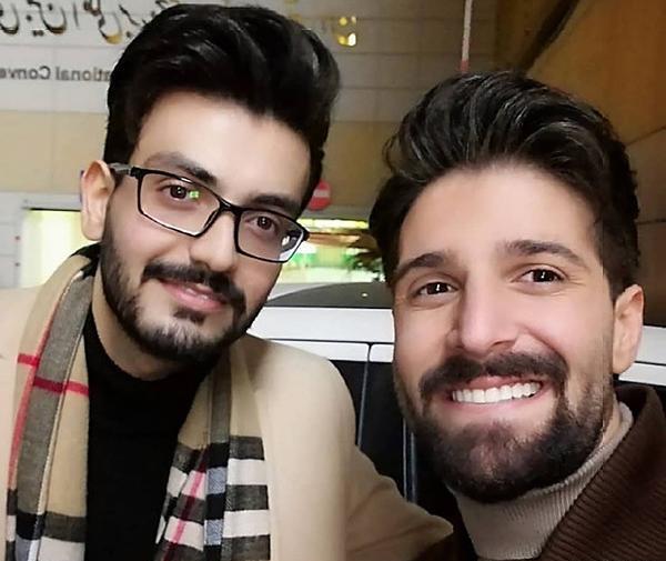عکس حمید هیراد با رکابی