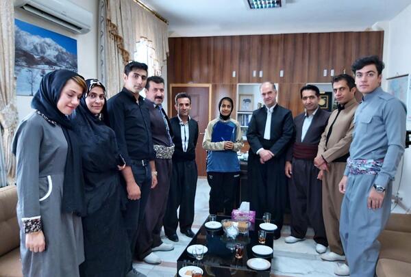 عکس حسنا پرویزی